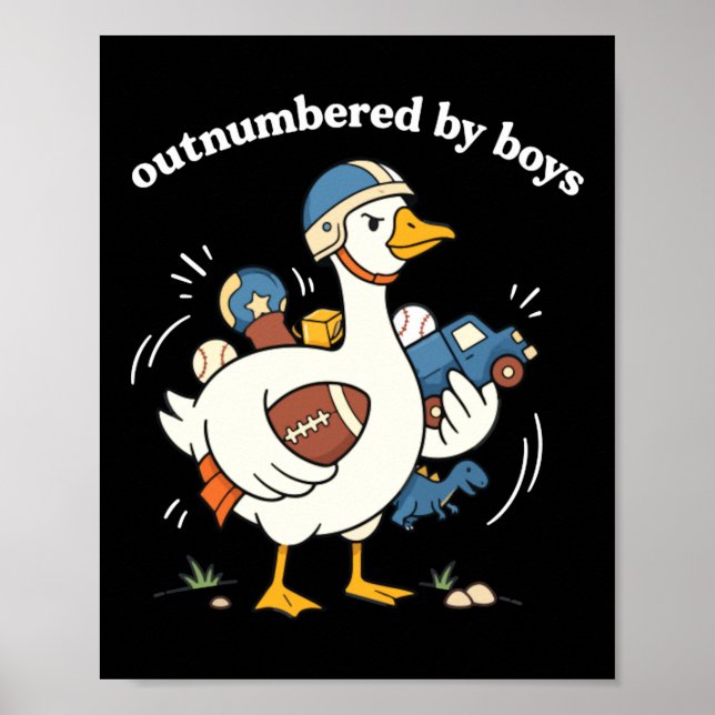 Underlägset Grafisk Poster (Framsidan)