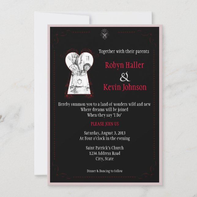 Underland 2 inbjudningar (Framsida)