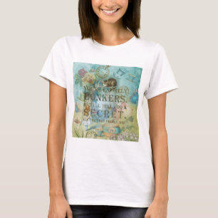 Underland - bonkers citationstecken - Alice i T Shirt