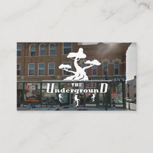 Underland Business i centrala staden Visitkort