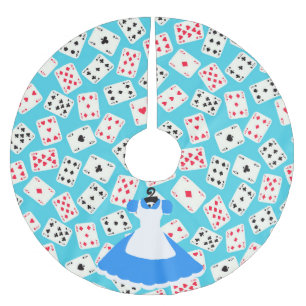 UnderlandAlice mönster Julgransmatta Borstad Polyester