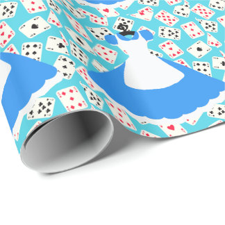 UnderlandAlice mönster Presentpapper
