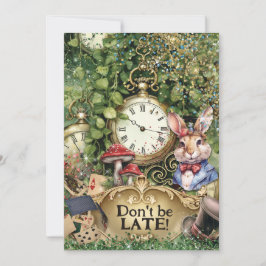 Underlandet Spara datum-kort Inbjudningar