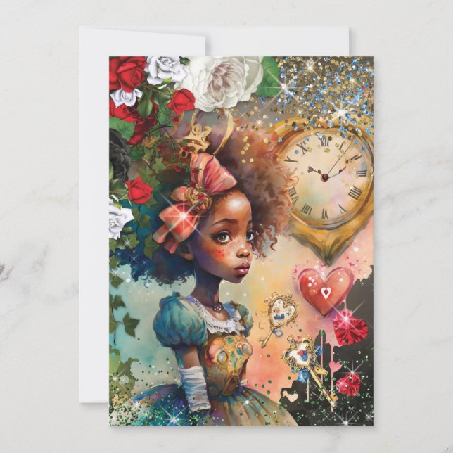 Underlandets Födelsedagsfest Inbjudan (Framsida)