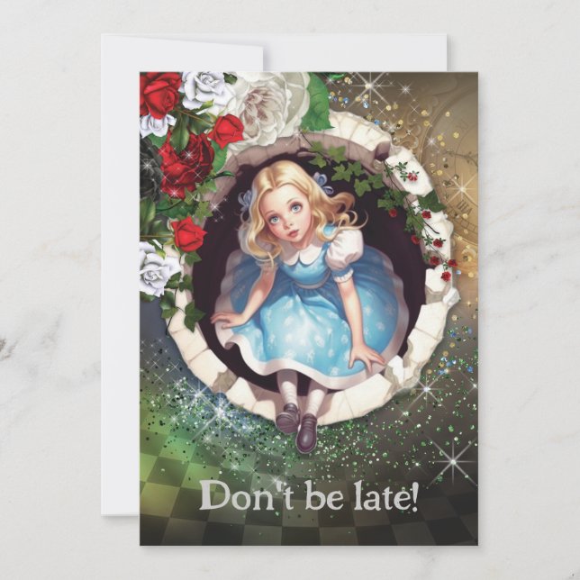 Underlandets Trädgårdsfest Inbjudan (Framsida)