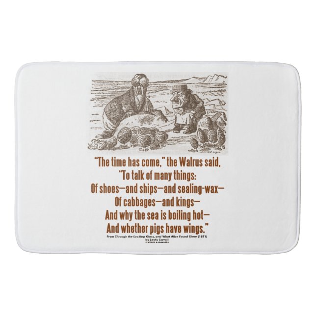 Underlandstiden har Kom genom Tittar glas Badrumsmatta (Framsidan)