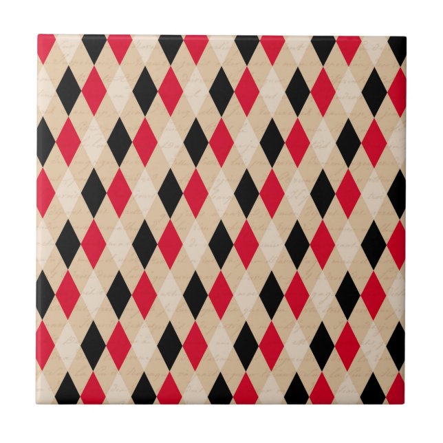 Underlandtryck Kakelplatta (Framsidan)