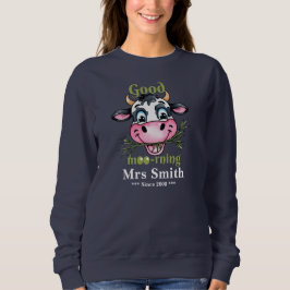 Underlig Bra Morgon Cow T Shirt