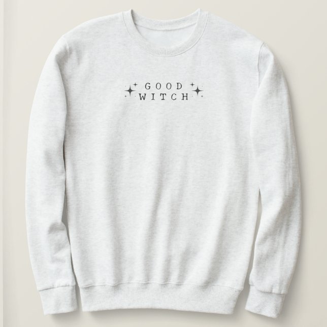 Underlig Bra Witch Modern Halloween T Shirt (Design framsida)