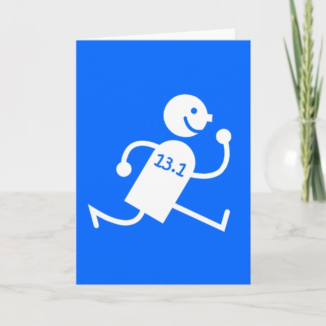 Underlig halv maraton kort (Framsida)