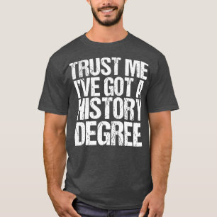 Underlig historik Major Studenten T Shirt