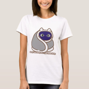 Underlig kattskjorta t shirt