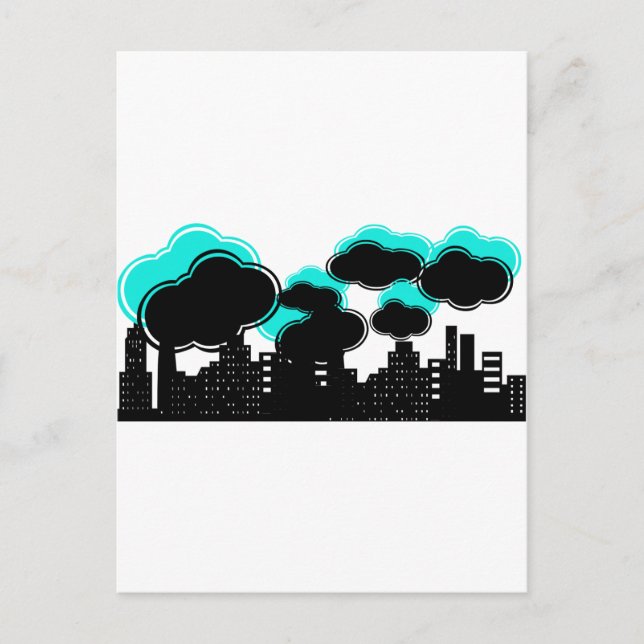 Underlig Little City Vykort (Framsida)