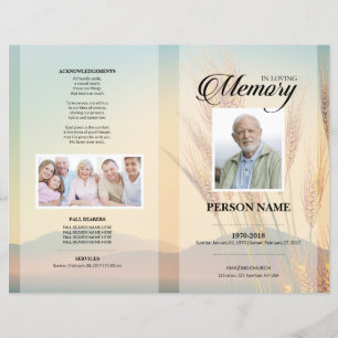 Underlig mall för Wheat fält