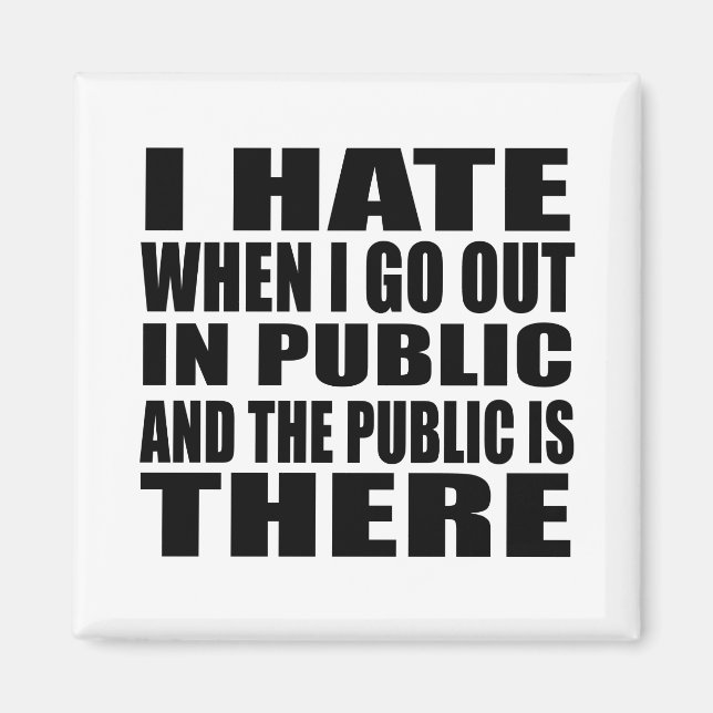 Underlig slogan vuxen humor invertera magnet (Framsidan)