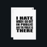 Underlig slogan vuxen humor invertera vykort<br><div class="desc">Om du tycker om roliga sarkastiska citat eller underbar humoristisk design är den här ursprungliga sloganen till dig. Det är en underbar gåva till din familj, vänner eller dig själv! Den här designen passar perfekt för alla som kärlek sarkasm och humor. Om du gillar det här lustiga citatet kan du...</div>