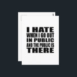 Underlig slogan vuxen humor invertera vykort<br><div class="desc">Om du tycker om roliga sarkastiska citat eller underbar humoristisk design är den här ursprungliga sloganen till dig. Det är en underbar gåva till din familj, vänner eller dig själv! Den här designen passar perfekt för alla som kärlek sarkasm och humor. Om du gillar det här lustiga citatet kan du...</div>