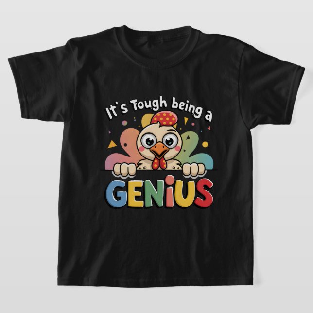 Underlig unisex sarcasm ord art t shirt (Laydown)