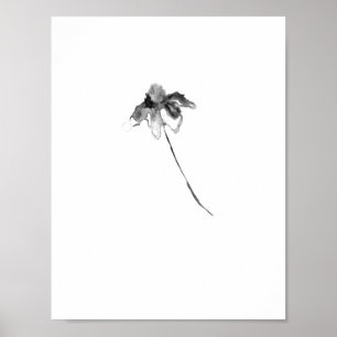 Underliggande litografi av bläck poster