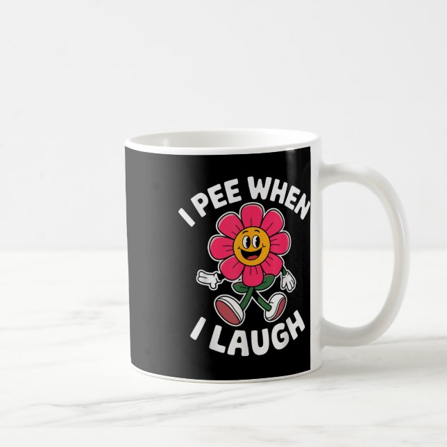 Underligt att säga att jag Pee när jag sjunger Rol Kaffemugg (Höger)