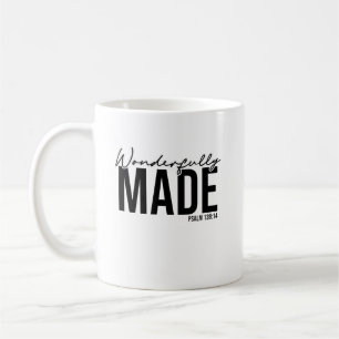 Underligt framlagt: Psalms 139:14 - Christian Gift Kaffemugg