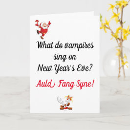 Underligt Joke-julkort för Pappa Kort