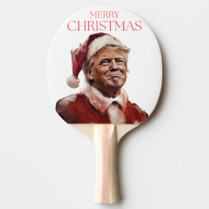 Underligt Trump Jultomten-julkort Pingisracket