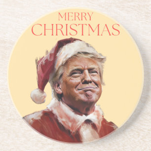 Underligt Trump Jultomten-julkort Underlägg