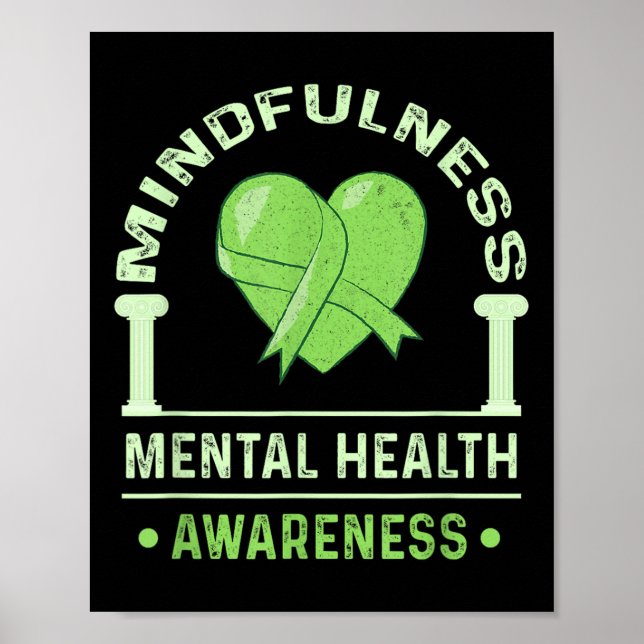 Undermålighet Känsla till psykisk hälsa Psykiska Poster (Framsidan)
