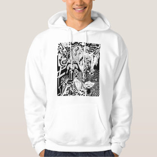 Undermedveten fisk hoodie