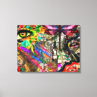 Undermedvetet Dreams Digital Collage av KEB Canvastryck