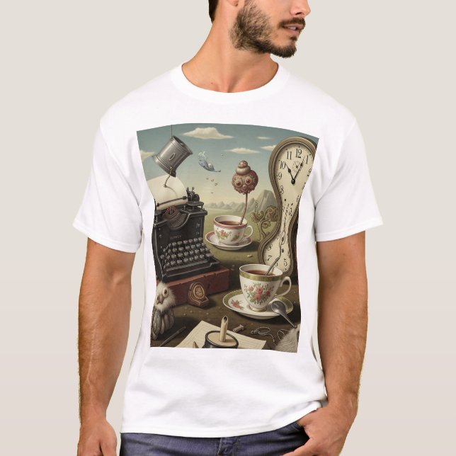 Undermedvetet liggande t shirt (Framsida)