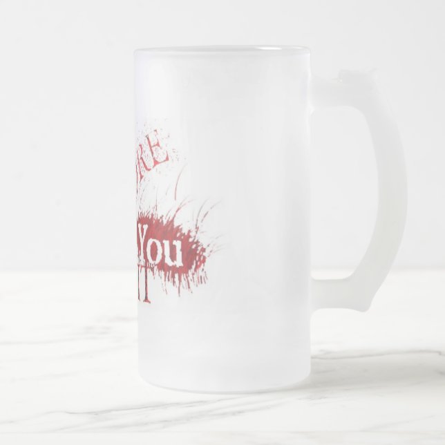 Underminera det glaserar muggen frostat ölglas (Höger)