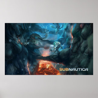 Undernautica-havets djup poster