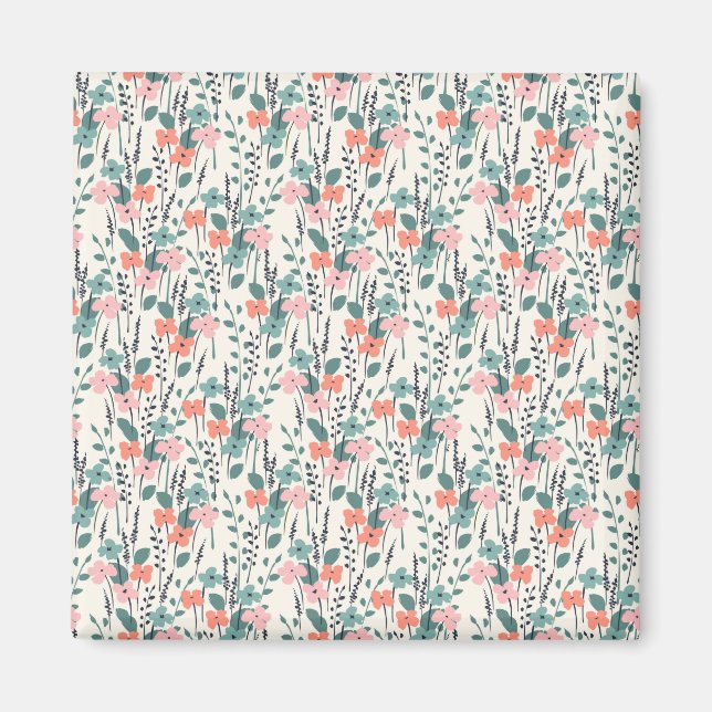Underordnad blomma magnet (Framsidan)