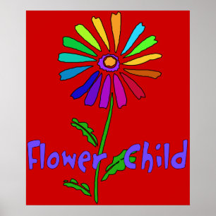 Underordnad blomma poster