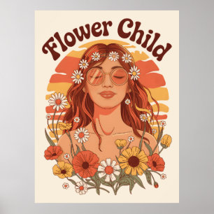 Underordnad blomma poster