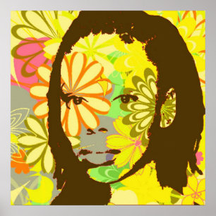 Underordnad blomma poster