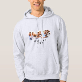 Underordnad gåva till flerfotomodern typografi i p hoodie