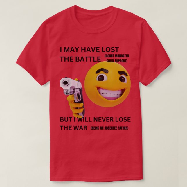 Underordnad support för LV-medlemmar frånvarande P T Shirt (Design framsida)