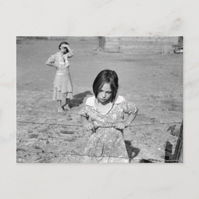 Underordnad till depression vykort (Framsida)