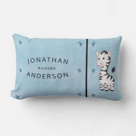 Underordnat eget namn för eget namn för Blue Metal Lumbarkudde