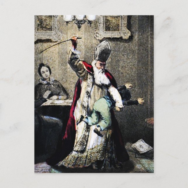 Underordnat vykort för juldisciplin (Framsida)