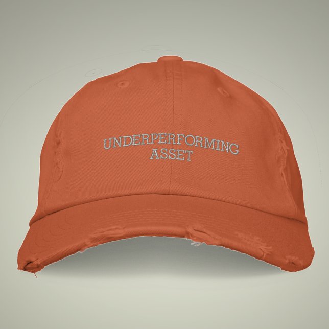 Underpresterande Vintage av tillgångar, Stil Distr Broderad Keps (Skapare uppladdad)