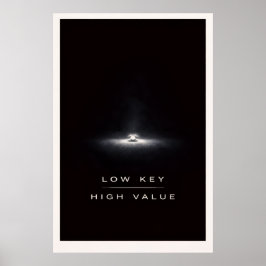 Underrated Minimalist - Motiverande Tyst Kraft Poster