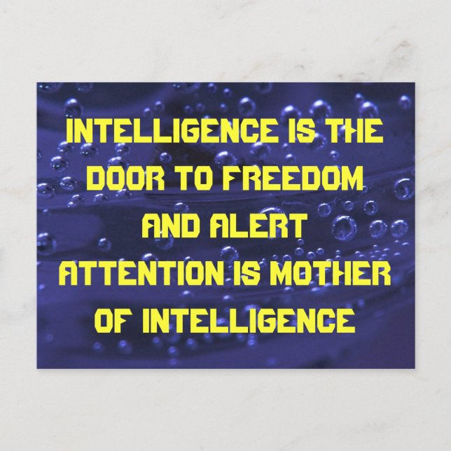 underrättelsekort vykort (Framsida)