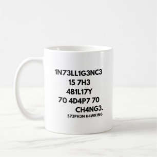 Underrättelsetjänst är förmågan att anpassa s kaffemugg