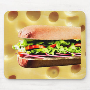 Undersandwich på schweizisk mussla musmatta