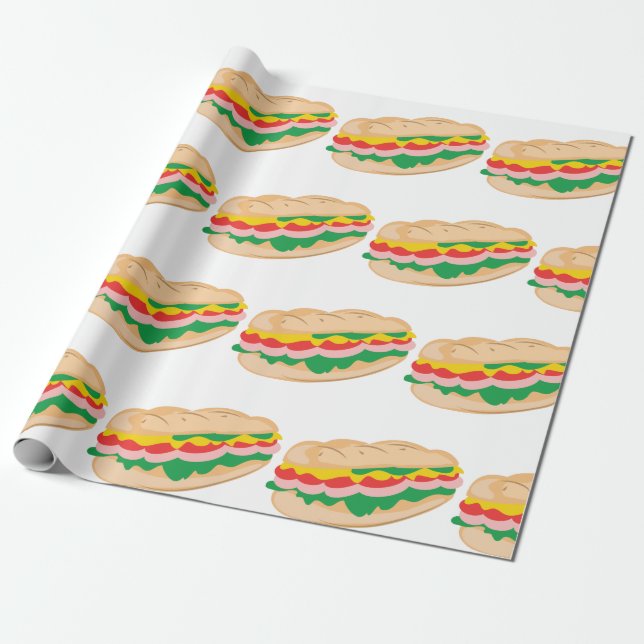 Undersandwich Presentpapper (Utrullad)