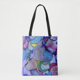 Undersea Garden Tote Bag Tygkasse